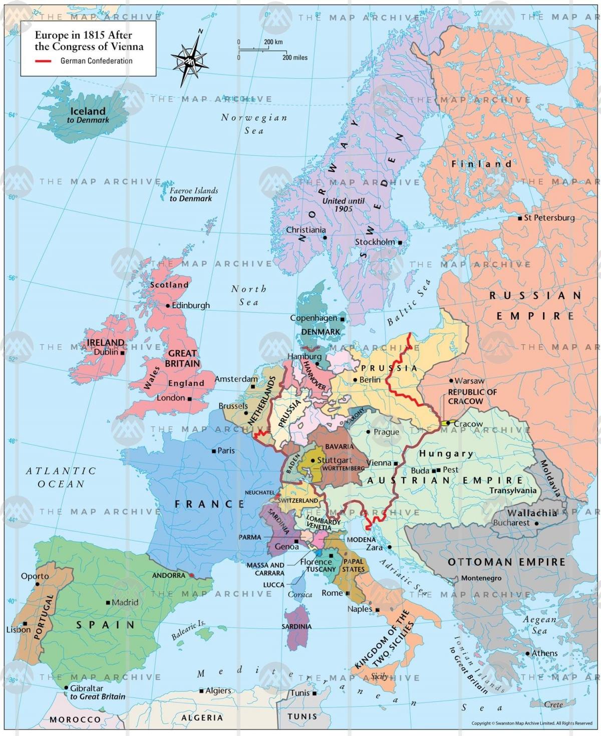 Беч Аустрија мапи Европе