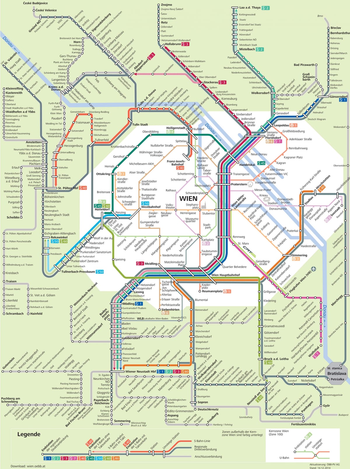 Карта Беч S7 рути
