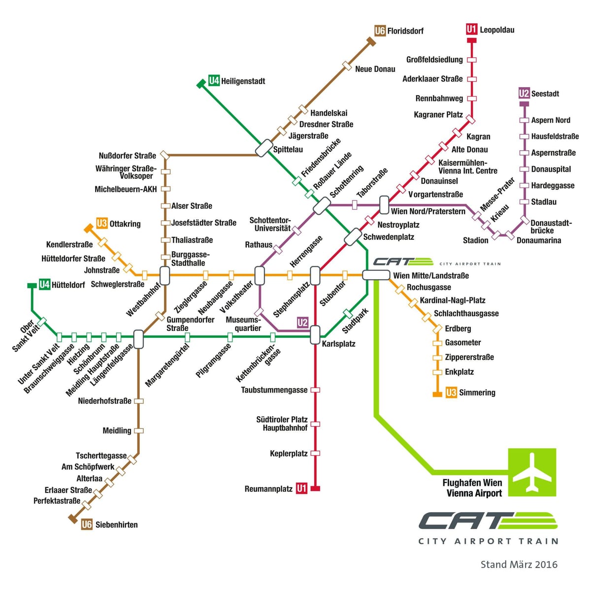 Беч аеродром железничке станице мапи