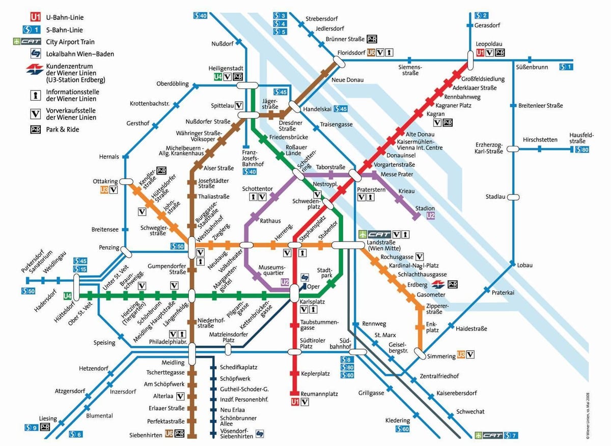 Карта метро Беч