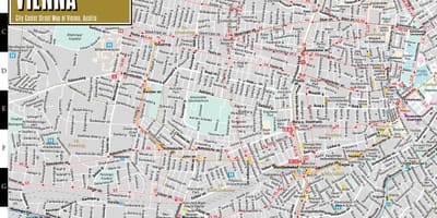 Карте Вене напоље