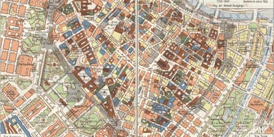 Беч Стари град карта
