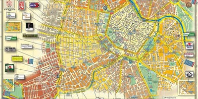 Беч Аустрија карта