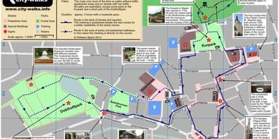 Беч экскурсионная карта