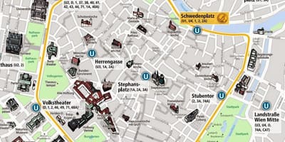 Беч трамвај карта 2016