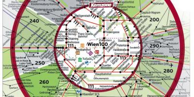 Виен 100 мапа зоне 