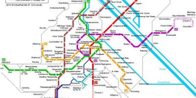 Беч шема метро Минхен