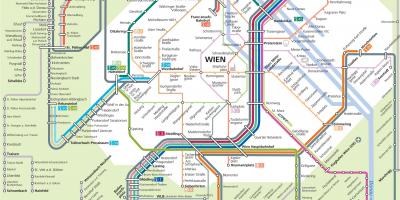 Са метро карта Вене