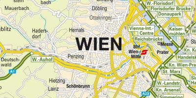 Карта Вене